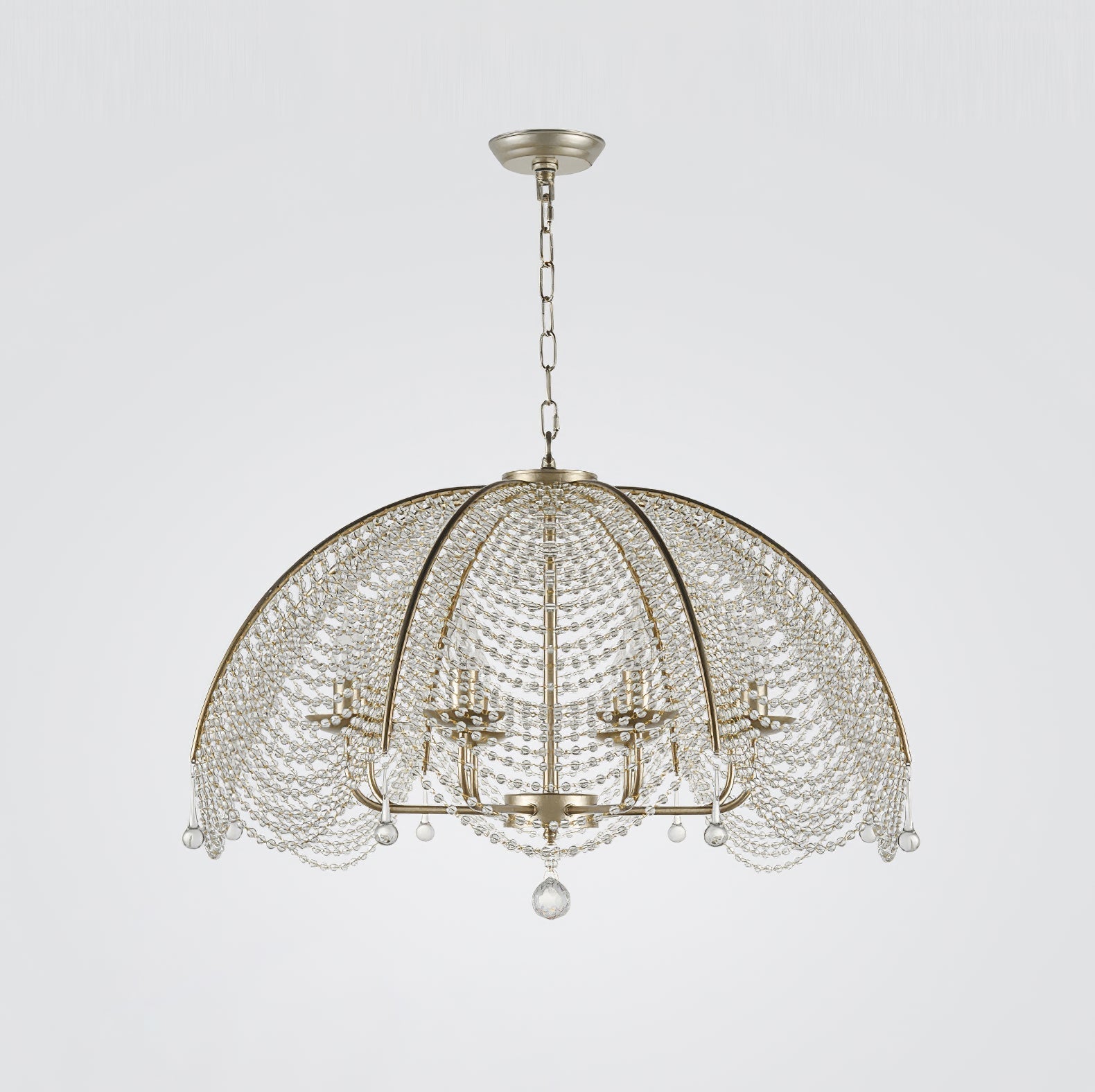 Ulsilus Lustre Cristal Perles Élégance - Neutralighting