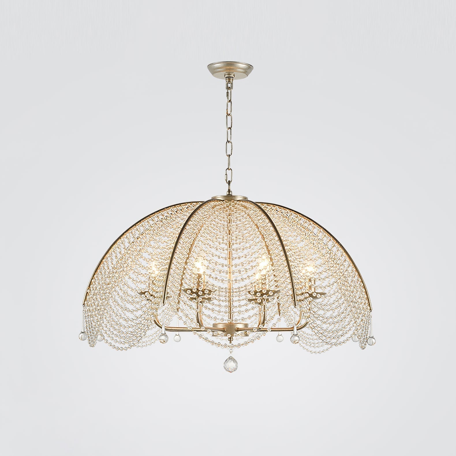 Ulsilus Lustre Cristal Perles Élégance - Neutralighting