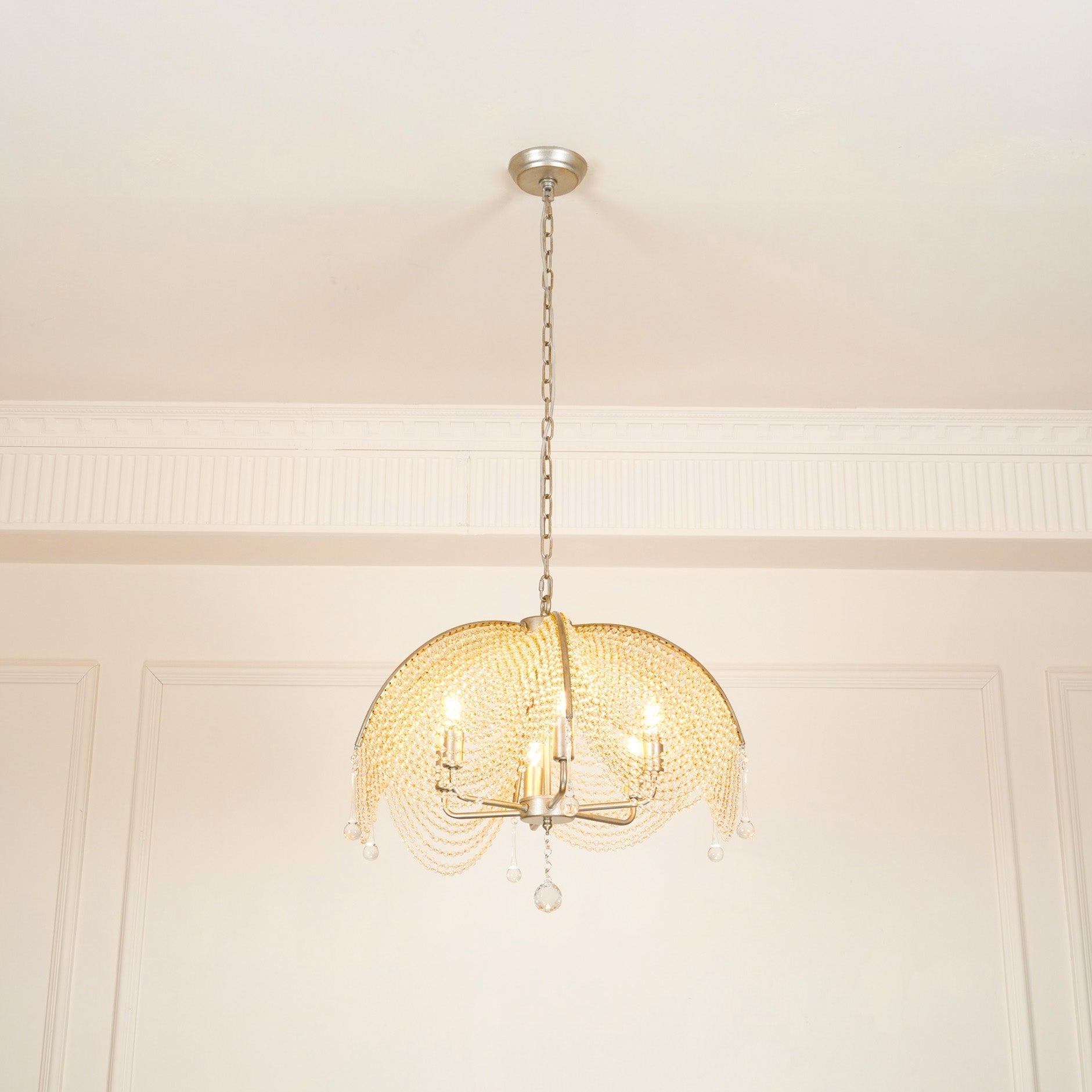 Ulsilus Lustre Cristal Perles Élégance - Neutralighting