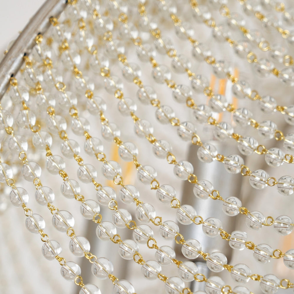 Ulsilus Lustre Cristal Perles Élégance - Neutralighting
