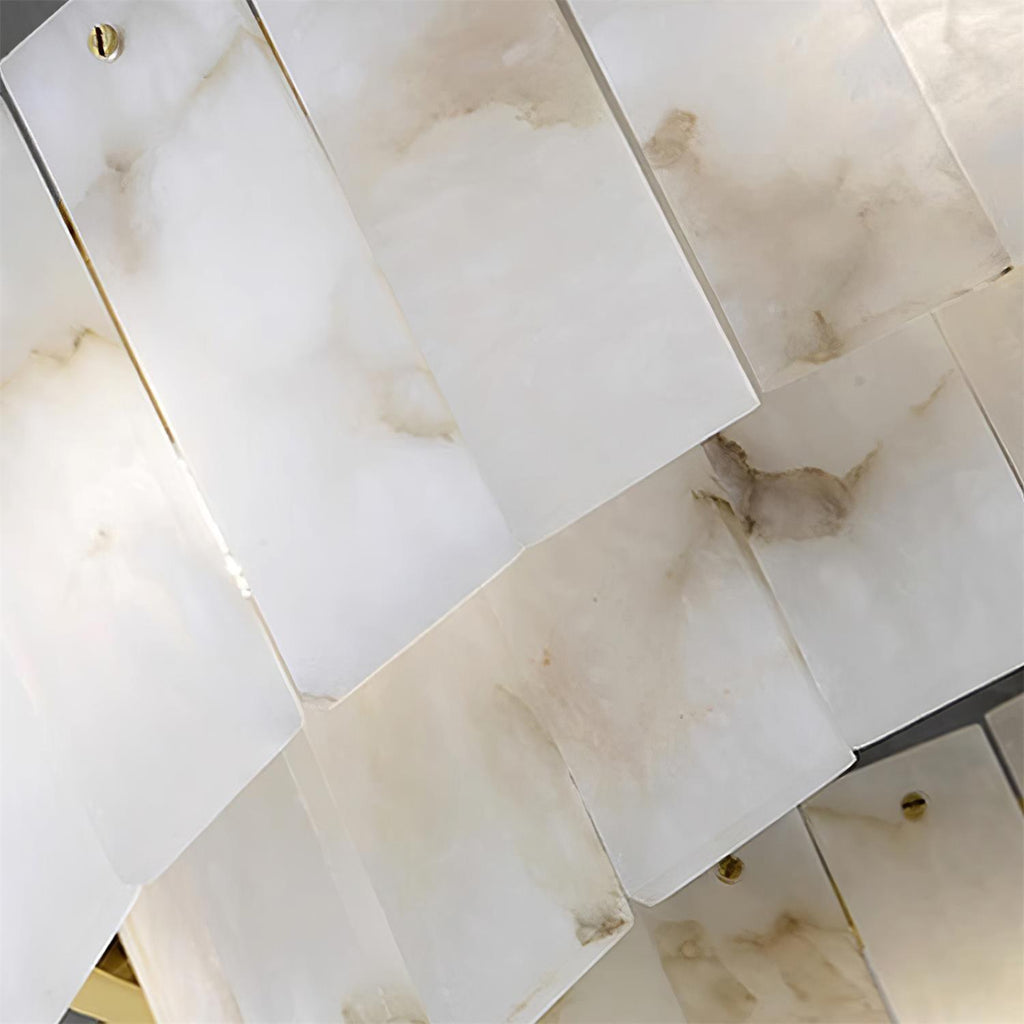 Soraya Chandelier Moderne en Albâtre - Neutralighting