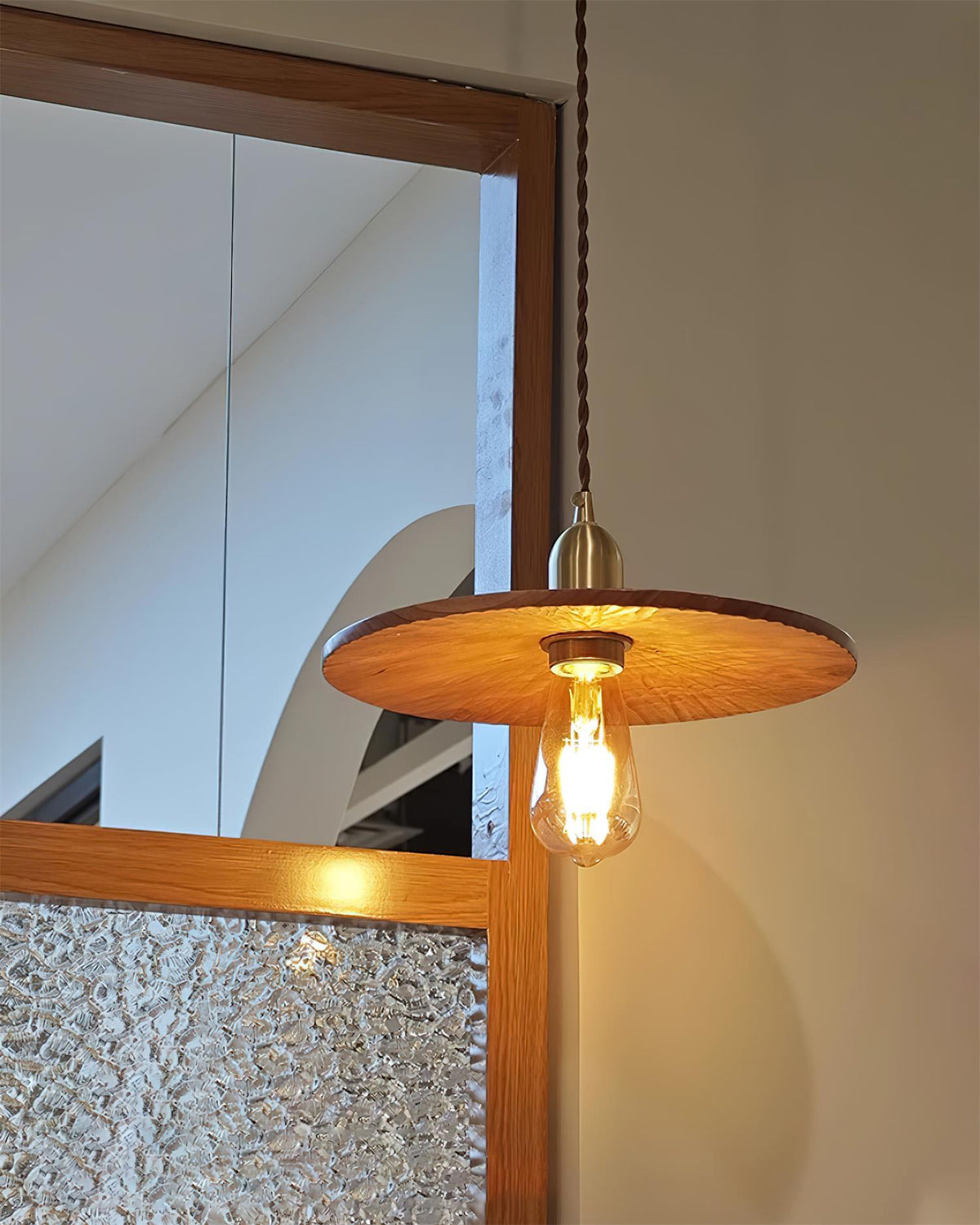 Rei Suspension en Bois - Neutralighting
