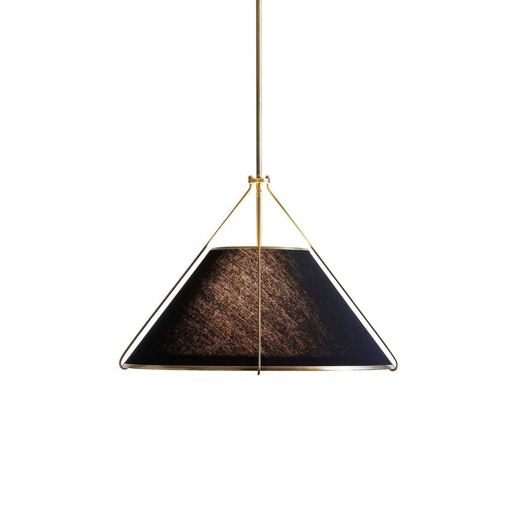 Voloraris Suspension Rétro Industrielle Conique Tissu - Neutralighting
