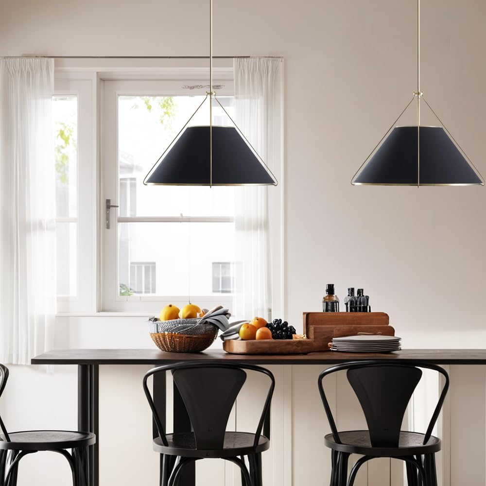 Voloraris Suspension Rétro Industrielle Conique Tissu - Neutralighting