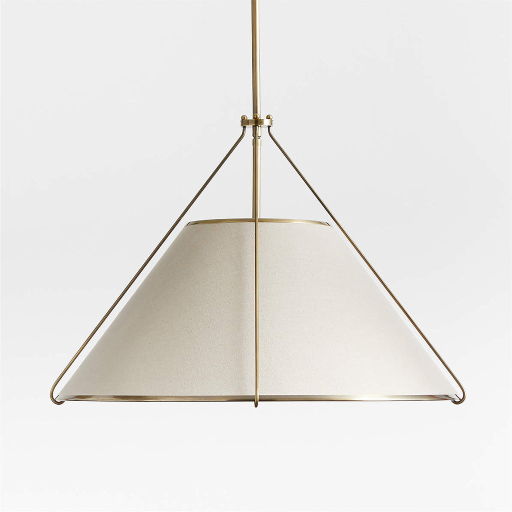 Voloraris Suspension Rétro Industrielle Conique Tissu - Neutralighting