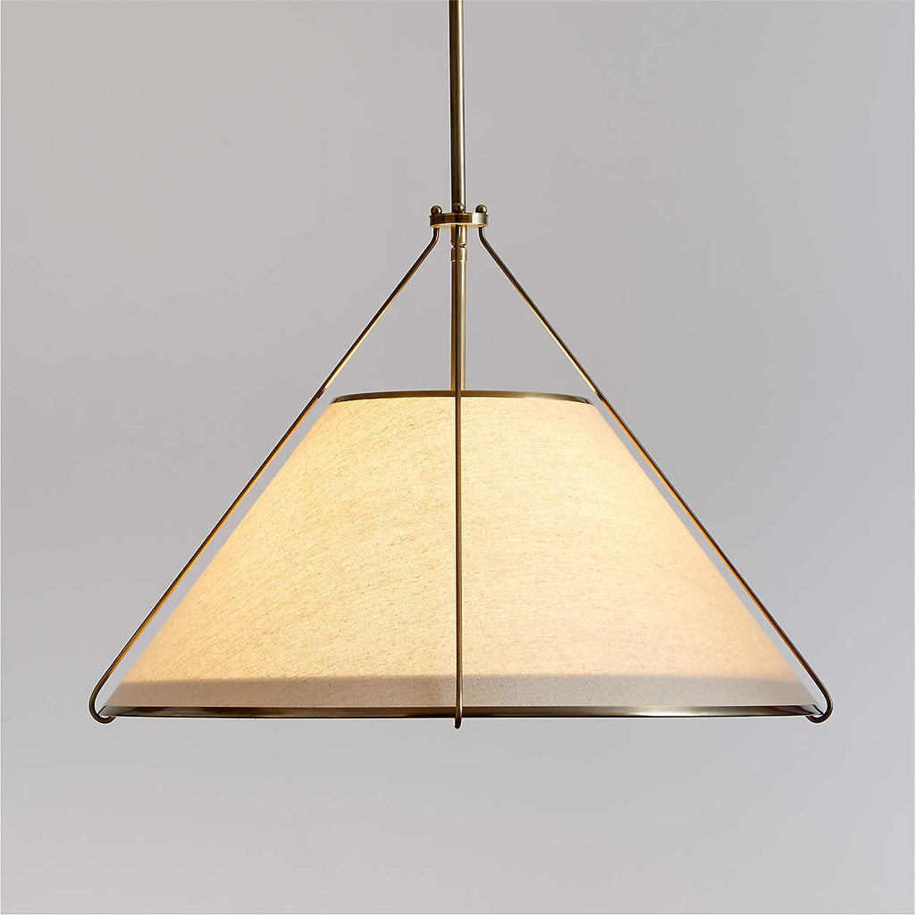 Voloraris Suspension Rétro Industrielle Conique Tissu - Neutralighting