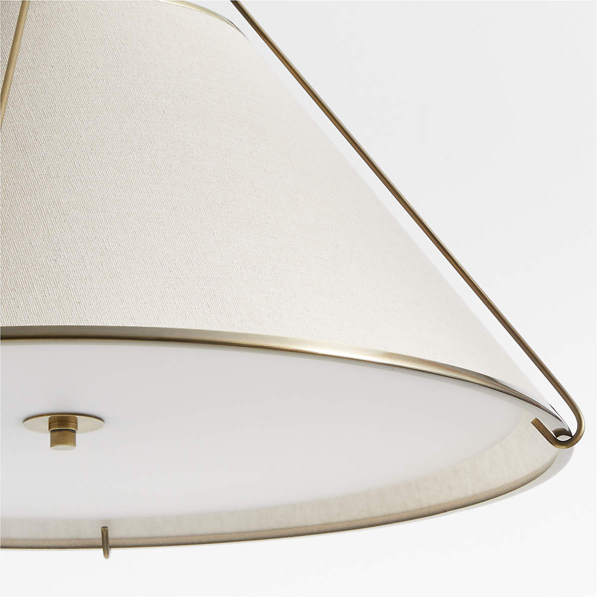 Voloraris Suspension Rétro Industrielle Conique Tissu - Neutralighting