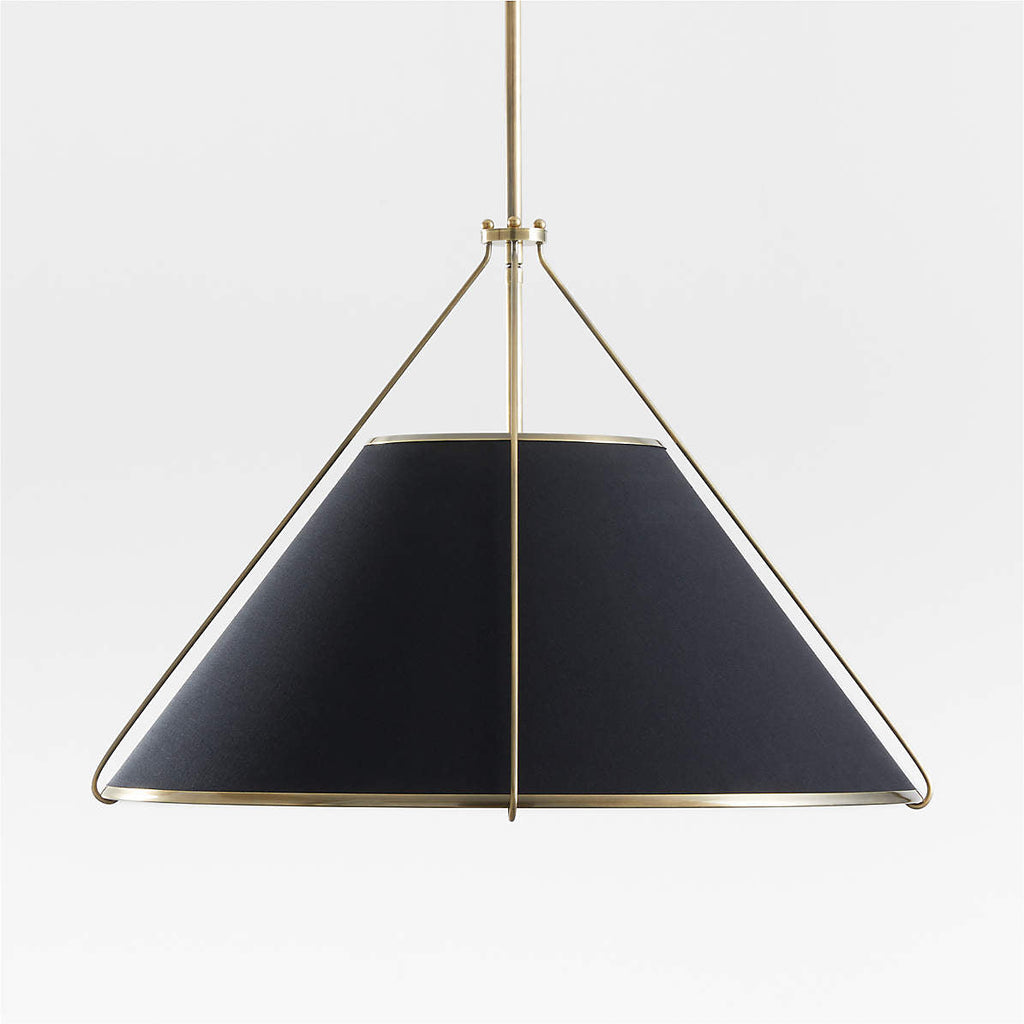 Voloraris Suspension Rétro Industrielle Conique Tissu - Neutralighting