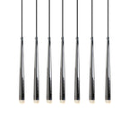 Aurance Lustre avec abat-jours en laiton poli et cristal Minimaliste - Neutralighting