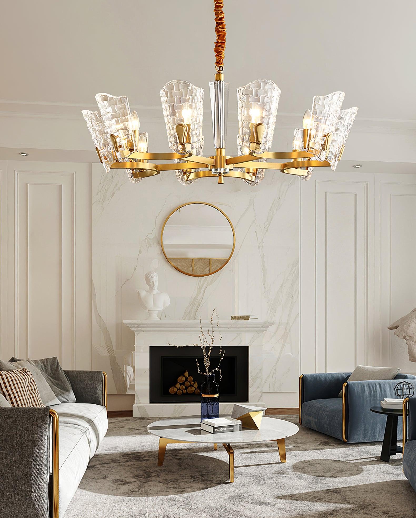Radiant Lustre de Luxe en Laiton - Neutralighting