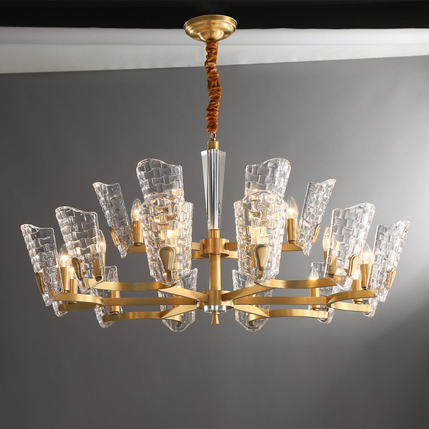 Radiant Lustre de Luxe en Laiton - Neutralighting