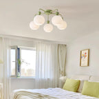 Tulip Plafonnier Blanc Fleur Verre Design - Neutralighting