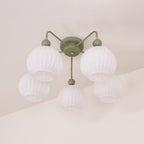 Tulip Plafonnier Blanc Fleur Verre Design - Neutralighting