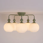 Tulip Plafonnier Blanc Fleur Verre Design - Neutralighting