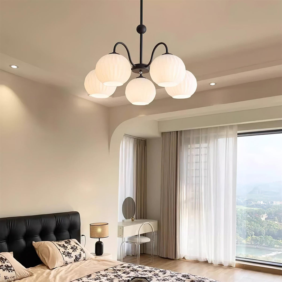 Unoryra Lustre Métal Verre Créativité Individuelle - Neutralighting