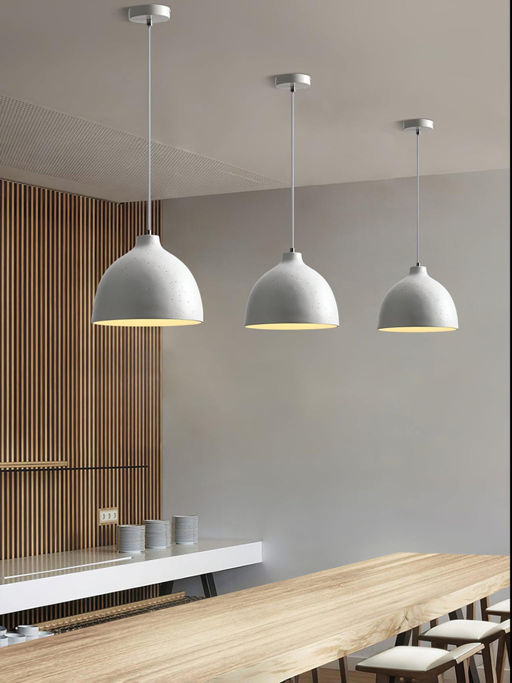 Zelora Lampe Pendante Classique en Résine - Neutralighting