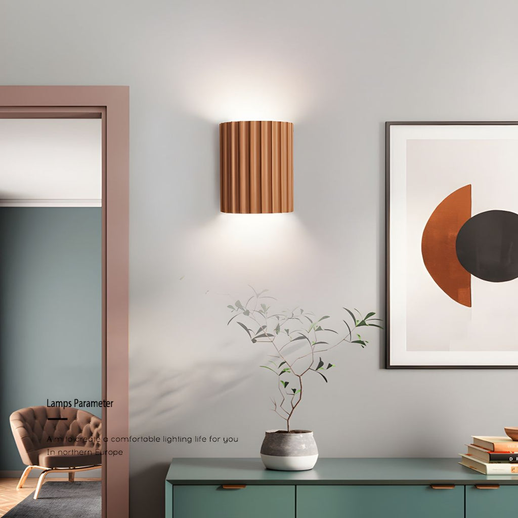 Ivvinen Applique Murale Art Nordique en Résine Striée - Neutralighting