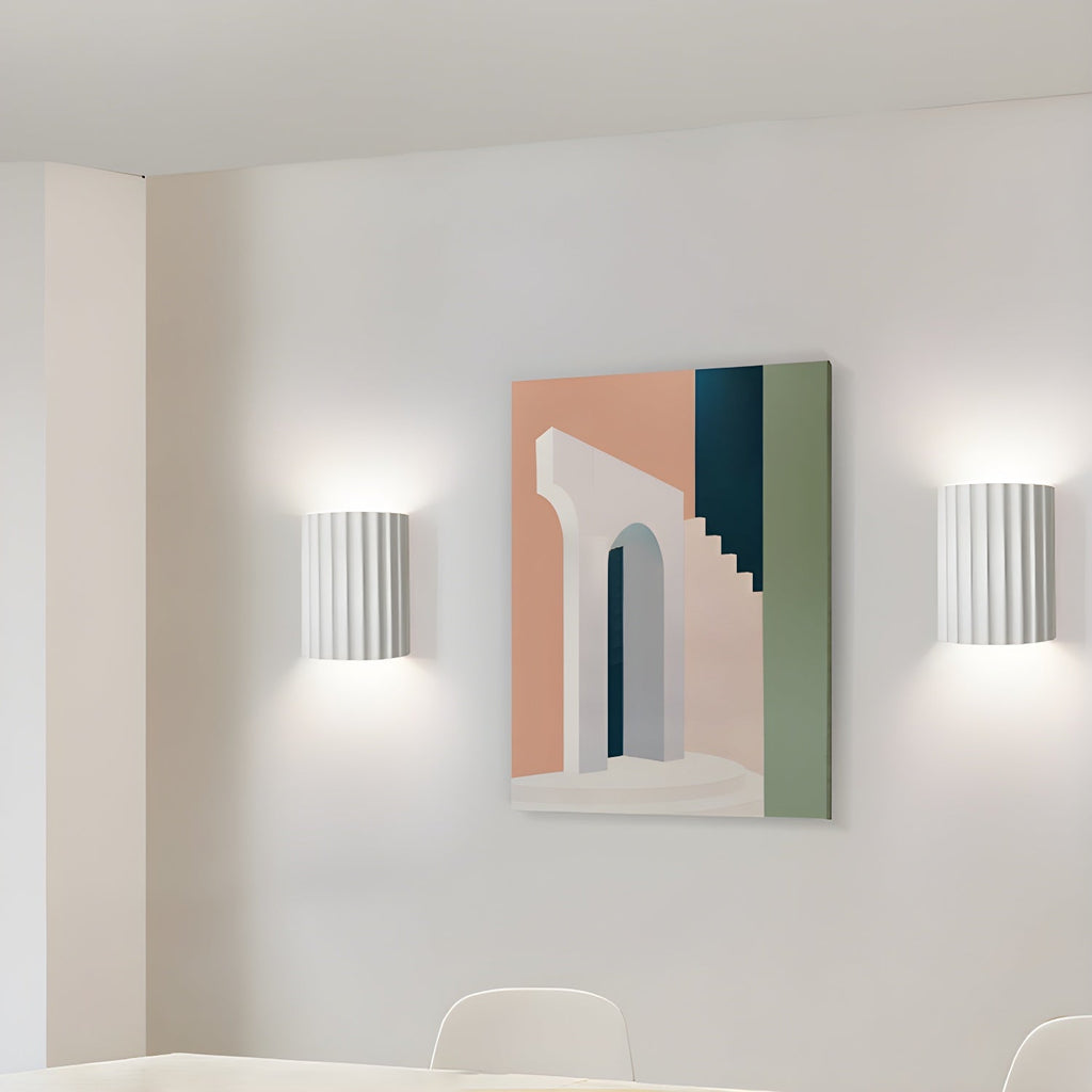Ivvinen Applique Murale Art Nordique en Résine Striée - Neutralighting