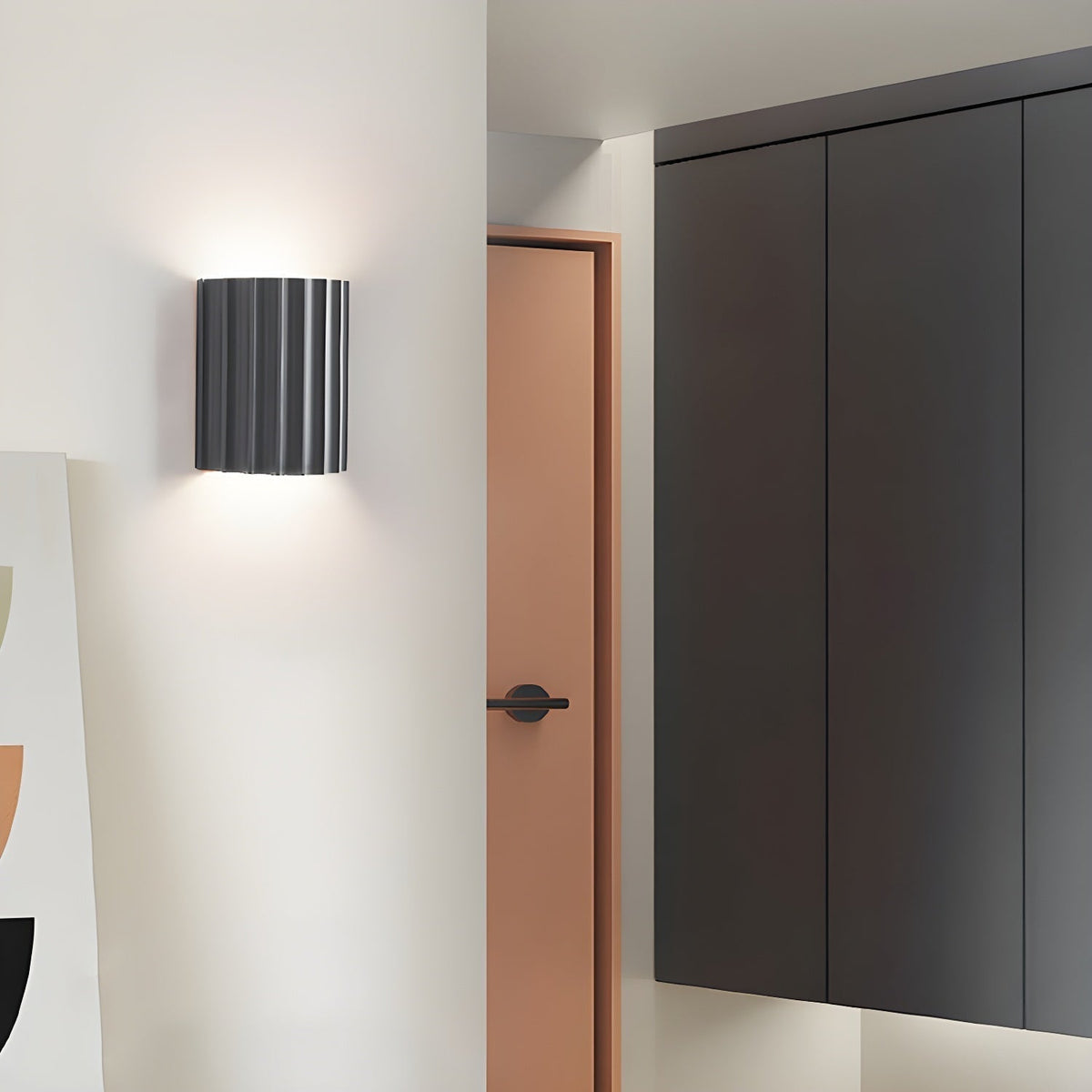 Ivvinen Applique Murale Art Nordique en Résine Striée - Neutralighting