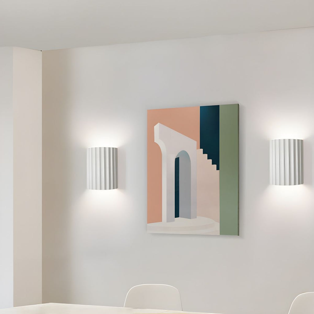 Ivvinen Applique Murale Art Nordique en Résine Striée - Neutralighting