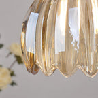Valentina Rétro LED Suspension Verre Salon - Neutralighting