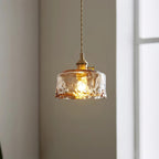 Amberlyn Lampe Pendante Verre Ambre Vintage - Neutralighting