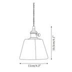 Amberlyn Lampe Pendante Verre Ambre Vintage - Neutralighting