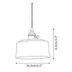 Amberlyn Lampe Pendante Verre Ambre Vintage - Neutralighting