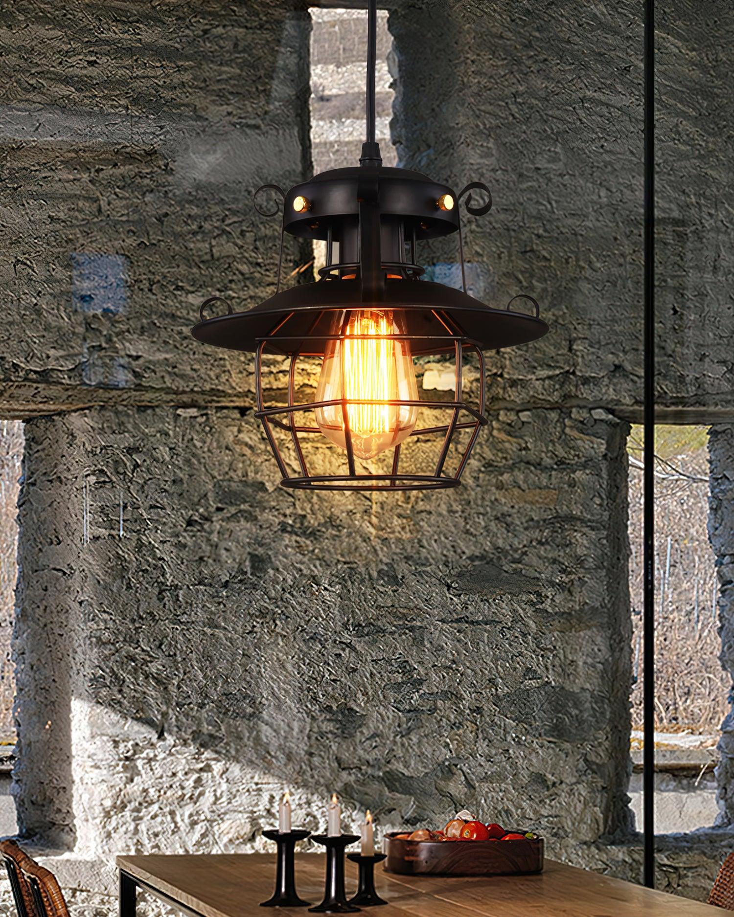 Harbor Lampe Pendante Cage à Oiseaux Vintage - Neutralighting