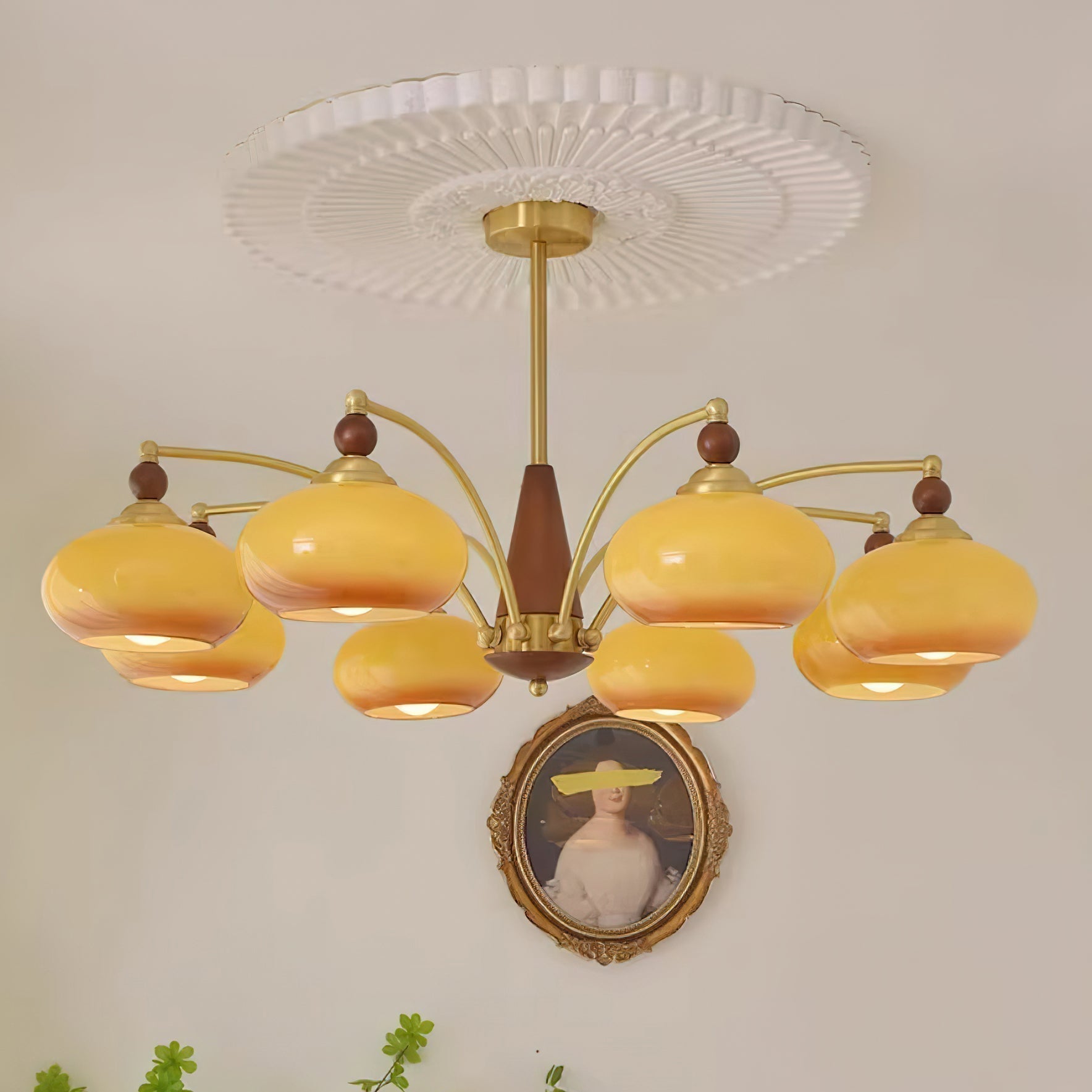 Charlotte Lustre Rétro en Grappes - Neutralighting