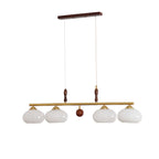 Lustra Suspension Rétro en Verre Jaune et Laiton - Neutralighting