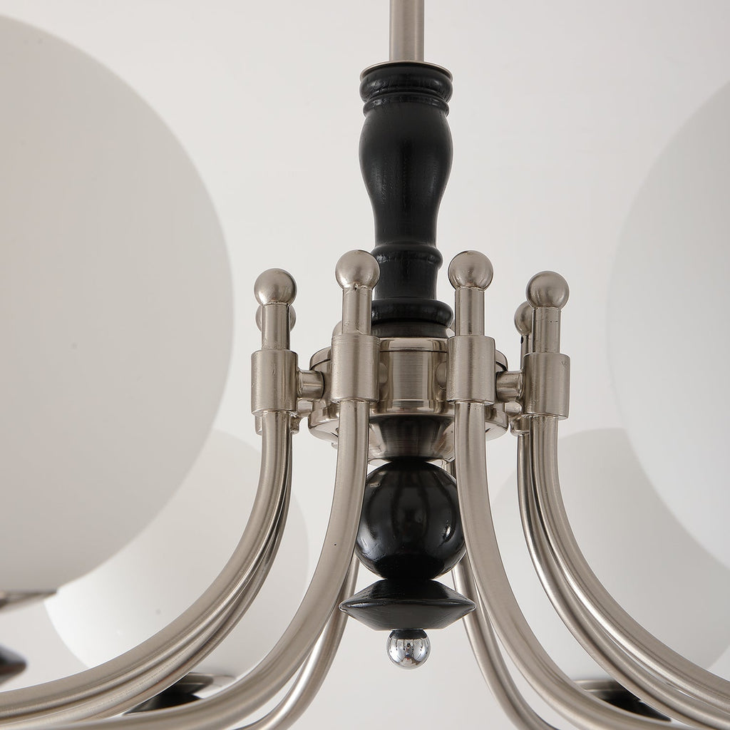Retro Ellan Lustre Globe en Verre Poli - Neutralighting