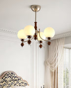 Retro Ellan Lustre Globe en Verre Poli - Neutralighting