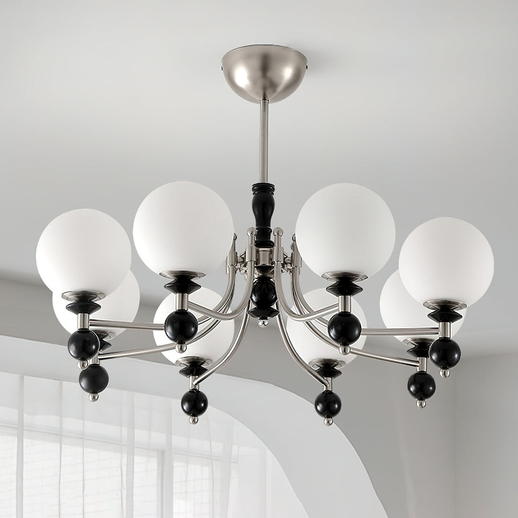 Retro Ellan Lustre Globe en Verre Poli - Neutralighting