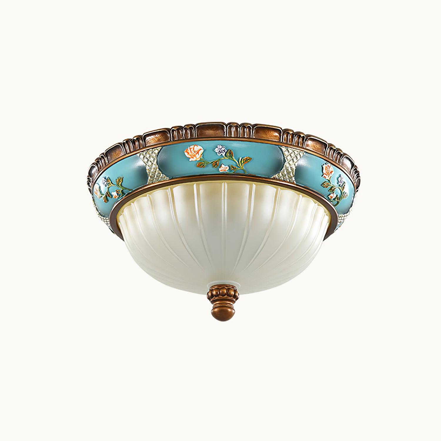 Solara Plafonnier Floral Encastré Vintage - Neutralighting