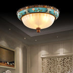 Solara Plafonnier Floral Encastré Vintage - Neutralighting