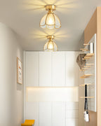 Prisman Plafonnier en vitrail style Tiffany Civelle - Neutralighting