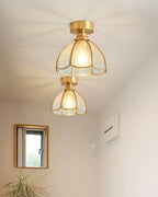 Prisman Plafonnier en vitrail style Tiffany Civelle - Neutralighting
