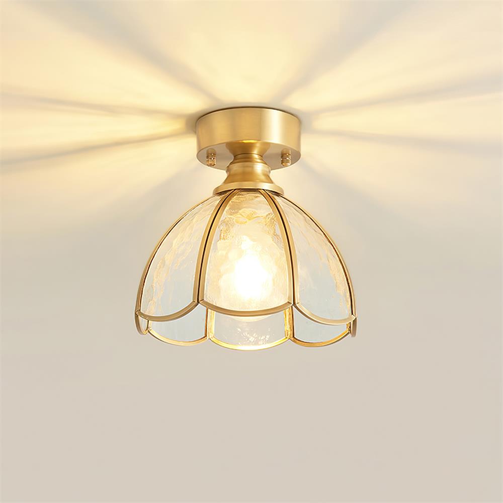 Prisman Plafonnier en vitrail style Tiffany Civelle - Neutralighting