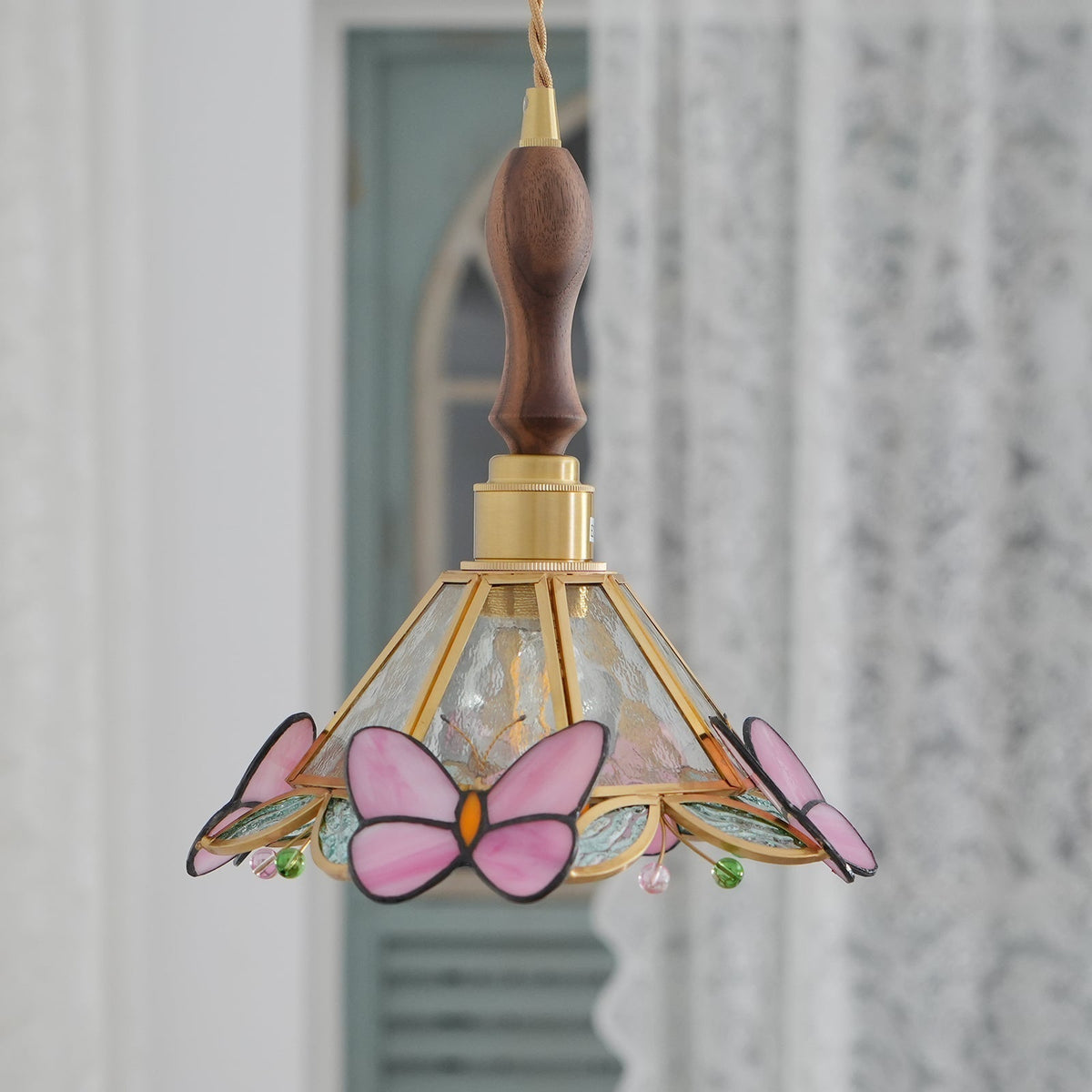 Tiffany Suspension Papillon Rétro - Neutralighting