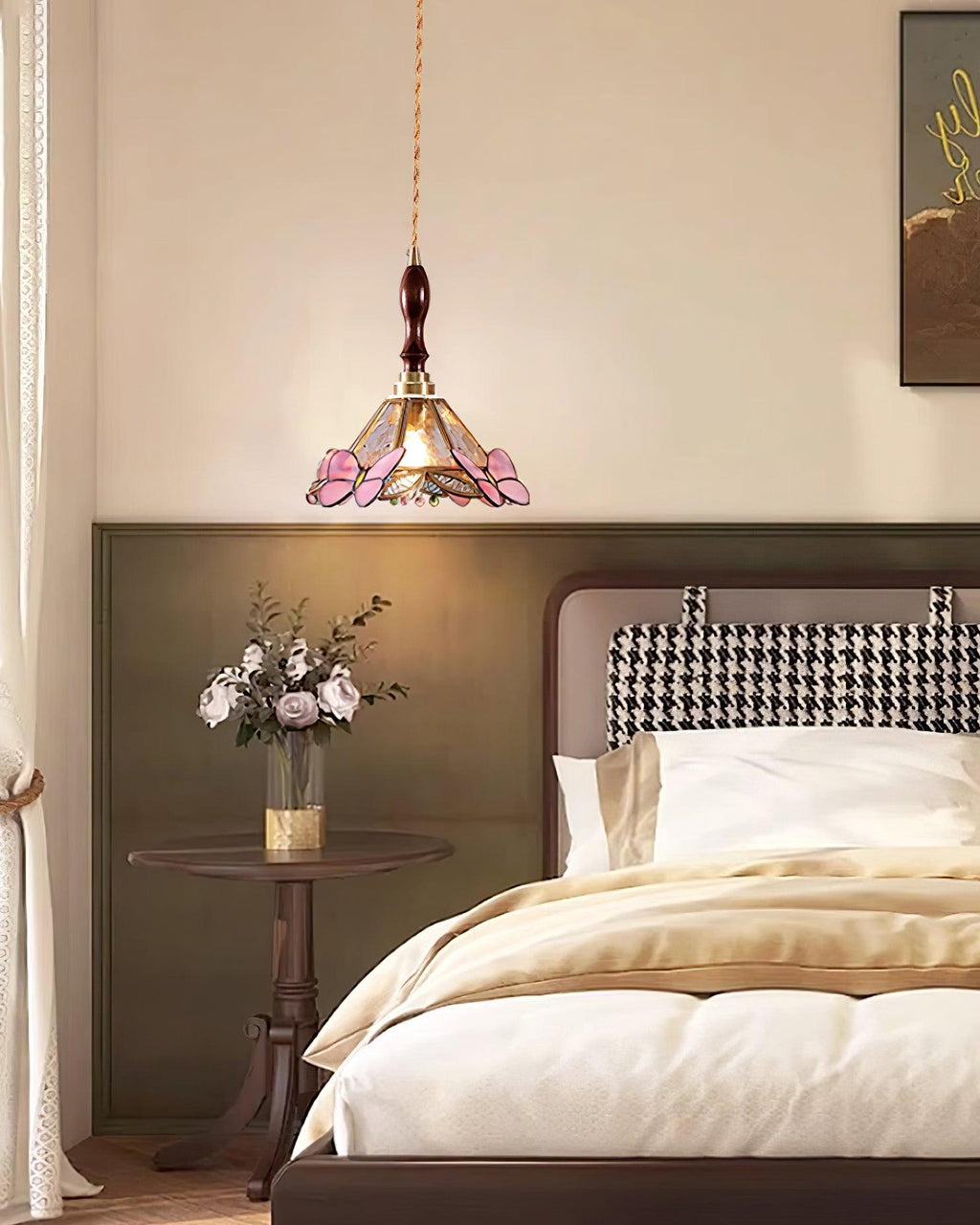 Tiffany Suspension Papillon Rétro - Neutralighting