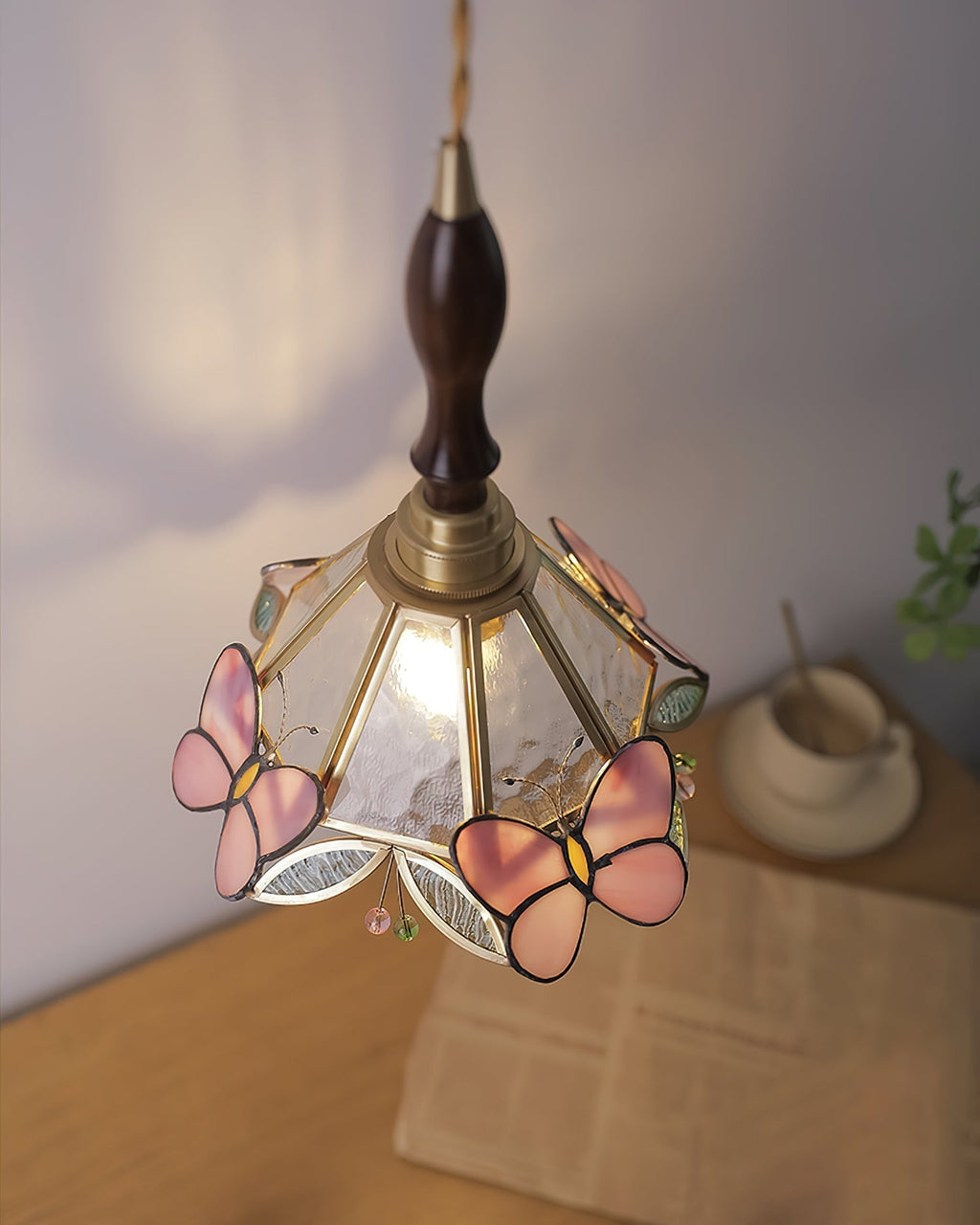 Tiffany Suspension Papillon Rétro - Neutralighting