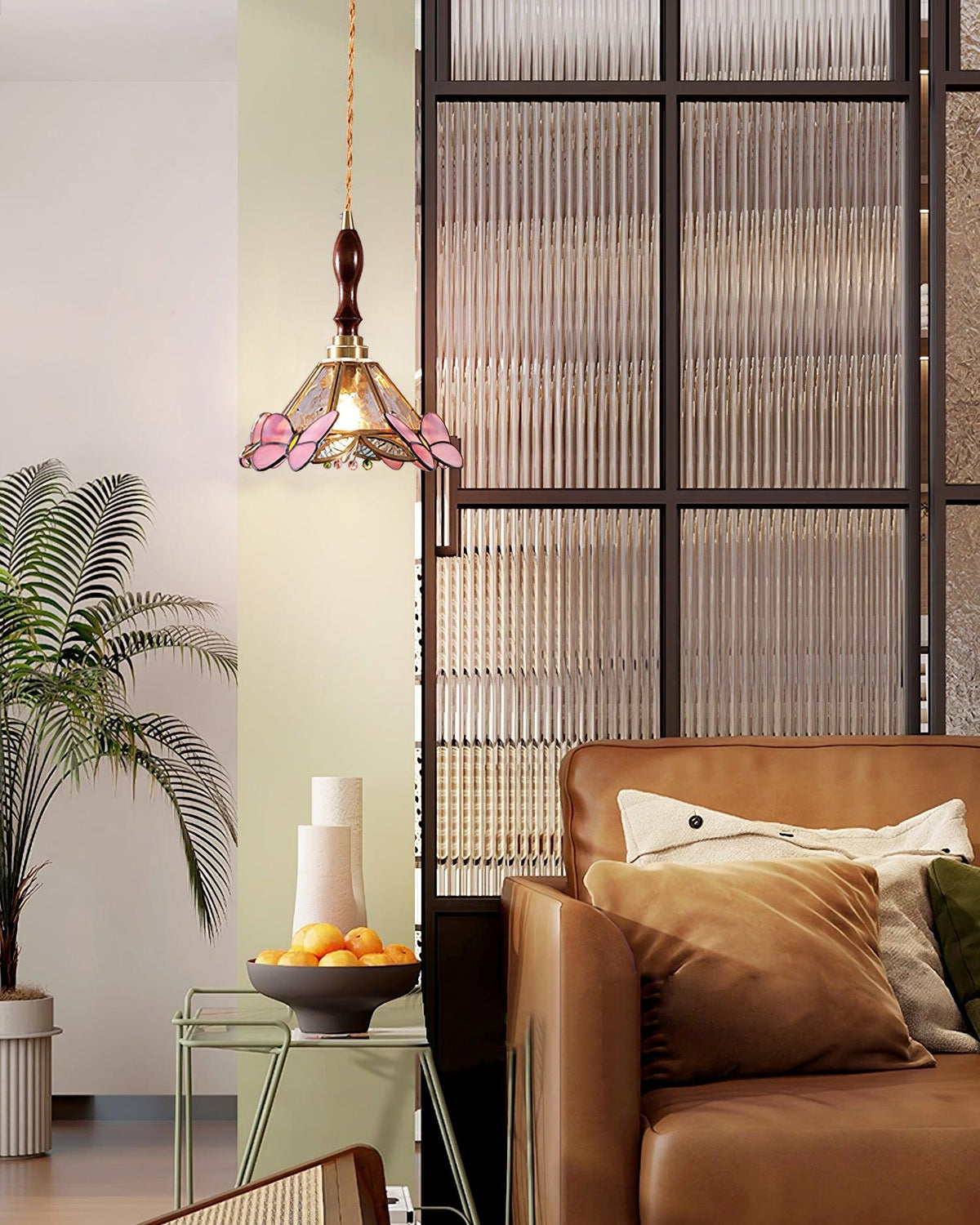 Tiffany Suspension Papillon Rétro - Neutralighting