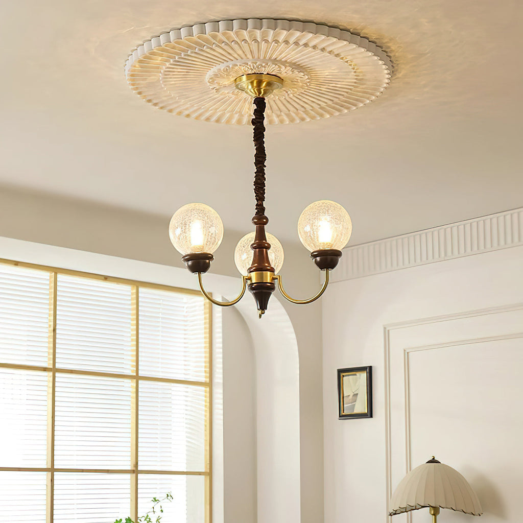 Teresie Lustre Laiton Rétro - Neutralighting