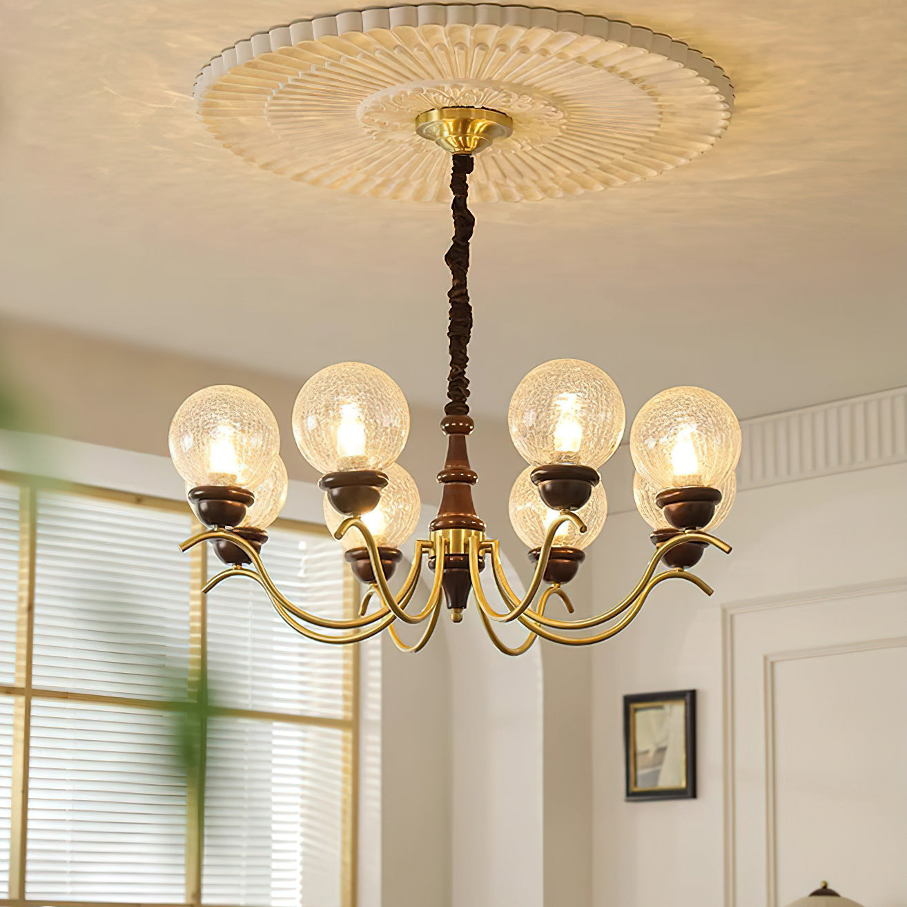Teresie Lustre Laiton Rétro - Neutralighting