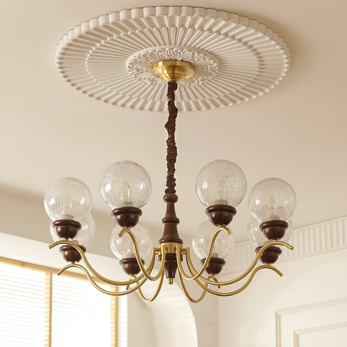 Teresie Lustre Laiton Rétro - Neutralighting