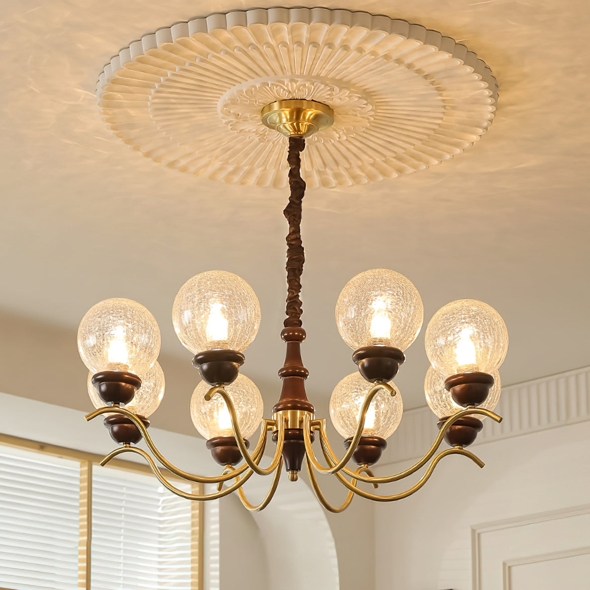 Teresie Lustre Laiton Rétro - Neutralighting