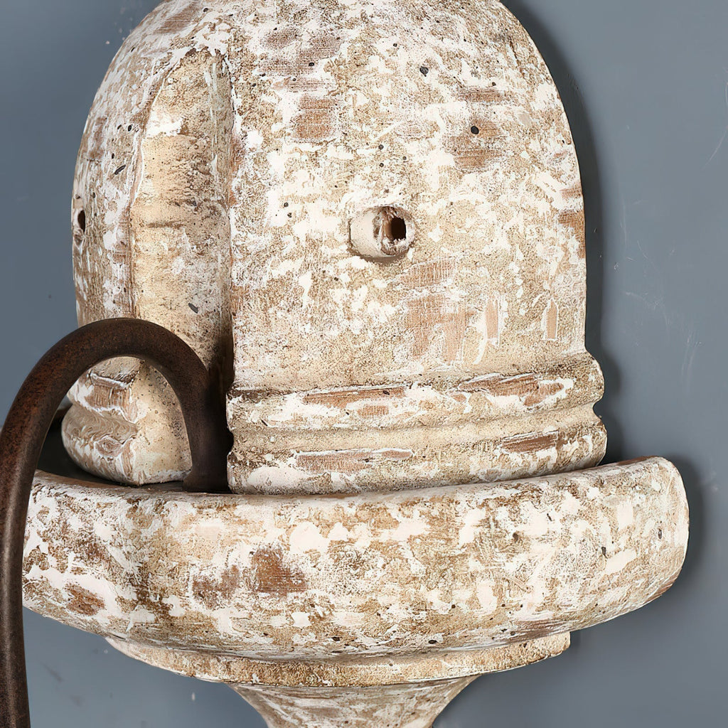 Syraean Applique Murale Métal Bois Rétro Vintage Oiseau - Neutralighting