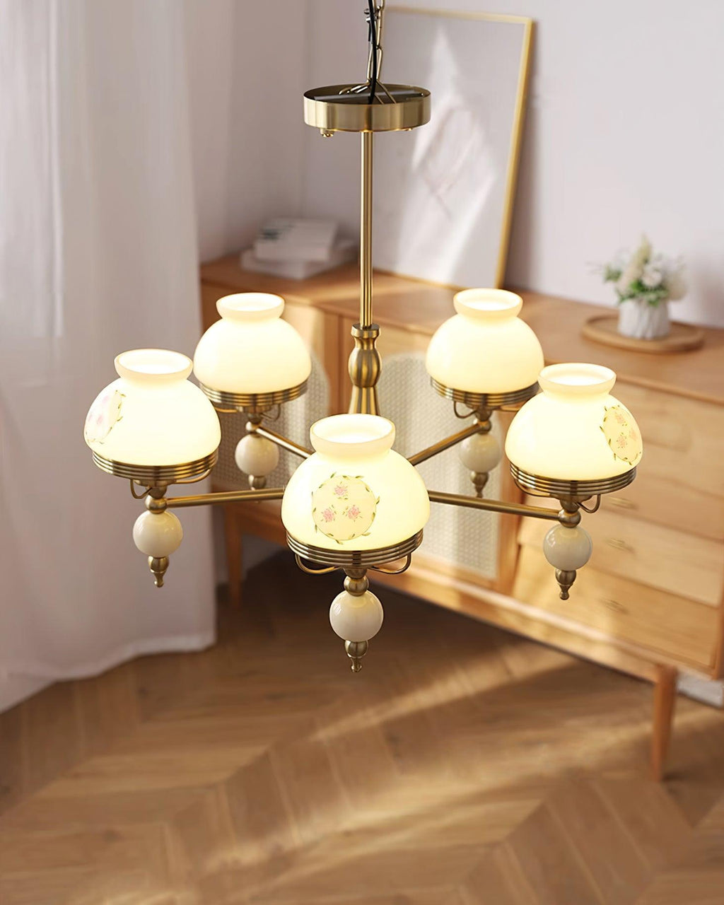 Sylvace Lustre en verre et luminaire pour salle à manger ou salon Vintage - Neutralighting