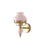 Tessan Applique murale en verre et lumière pour chambre à coucher ou couloir rétro - Neutralighting